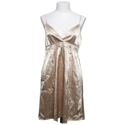 Robe (Beige) de Gina Élasthane, Polyester