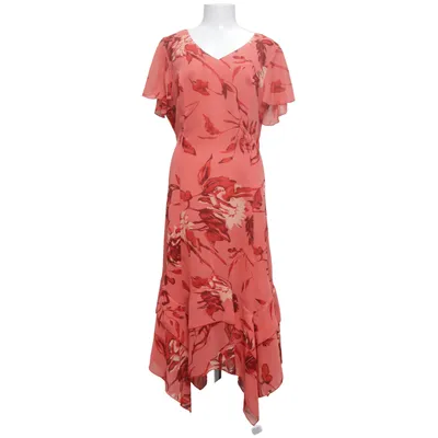 Robe longue (Rouge, Multicolore) de Women's Selection Polyester