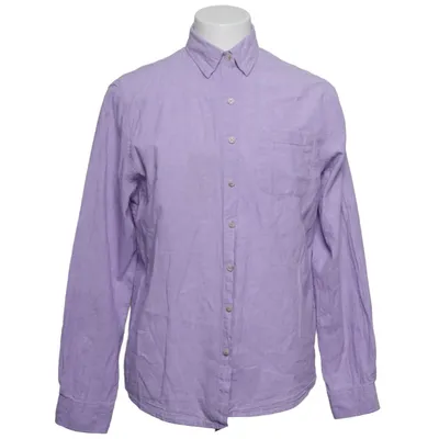 Shirt (Lila) van Dressmann Katoen, Linnen