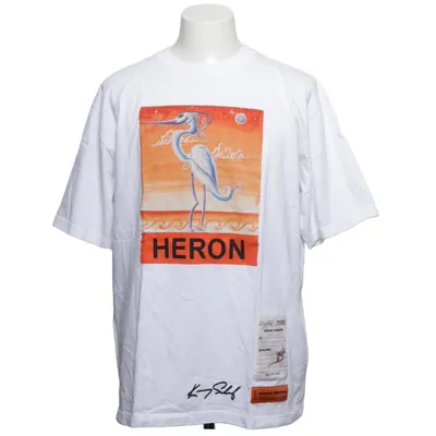 T-shirt (Blanc, Multicolore) de Heron Preston Coton, Polyester