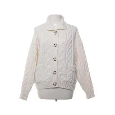 Cardigan (Hvid) fra Mango Akryl, Polyamid, Polyester