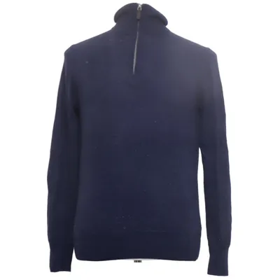 Pull-over (Bleu) de Tom Rusborg Cachemire, Laine de mouton