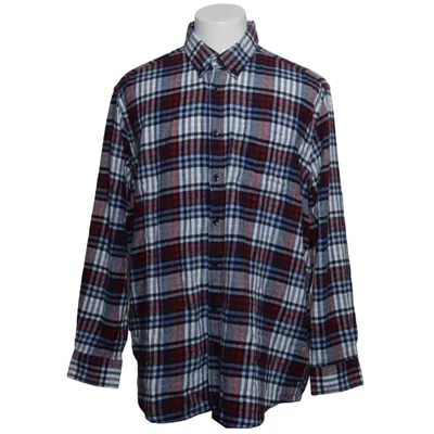 Flannel shirt (Blue, Red, White) from Henson & Henson Cotton