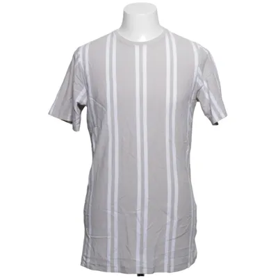 T-shirt (Gray, White) from Lindbergh White Cotton