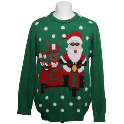 Kersttrui (Groen, Meerkleurig) van Form Living Polyester