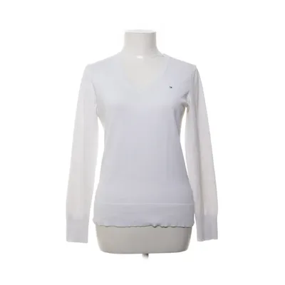 Pullover (Hvid) fra Tommy Hilfiger Bomuld, Nylon