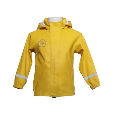 Regnjacka (Gul) från Color Kids Polyester, Polyuretan