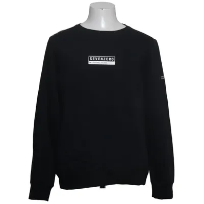 Sweatshirt (Noir) de Seven Zero Coton, Polyester