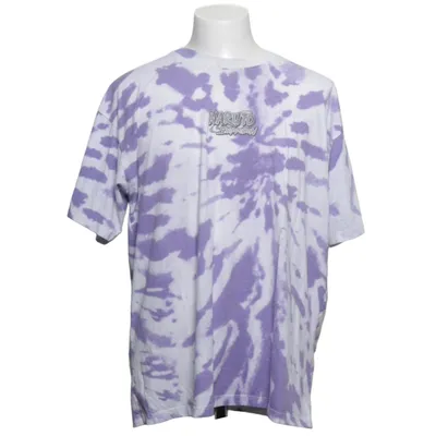 T-shirt (Violet, Blanc) de Pull & Bear