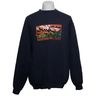 Sweatshirt (Blå) fra Tribal Bomuld, Polyester