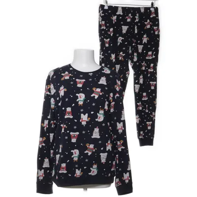Pyjamas (Blå, Vit, Röd) från Livergy Bomull