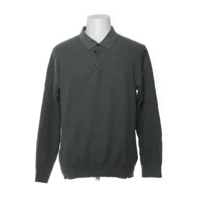 Rugby shirt (Groen) van John Henric Katoen, Kasjmier