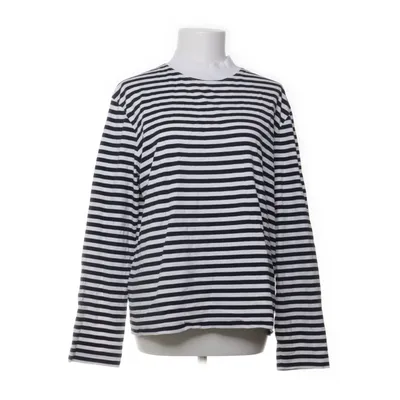 Lange mouwen shirt (Wit, Blauw) van COS Katoen
