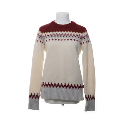Sweater (White, Red) from Tierra Wool