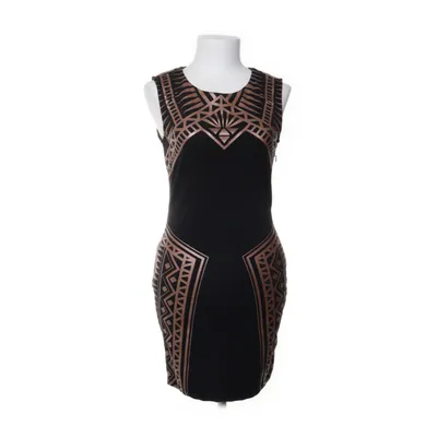 Dress (Black, Beige) from 2B Bebe Viscose, Nylon, Elastane