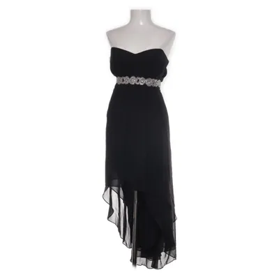 Aftenkjole (Sort) fra Juno Elastan, Polyester