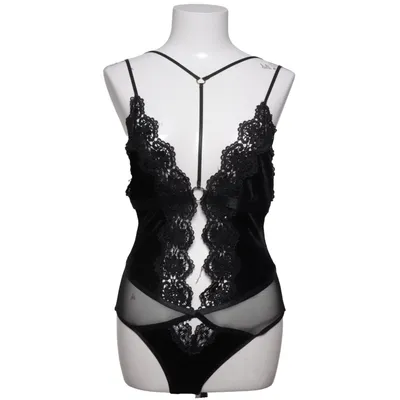 Body (Zwart) van Ann Summers Katoen, Elastaan, Polyester