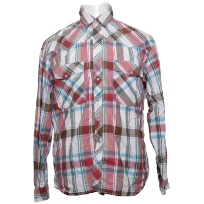 Flannel skjorte (Hvid, Rød, Blå) fra The Earth Collection