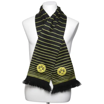 Halsduk (Svart, Gul) från BVB Akryl