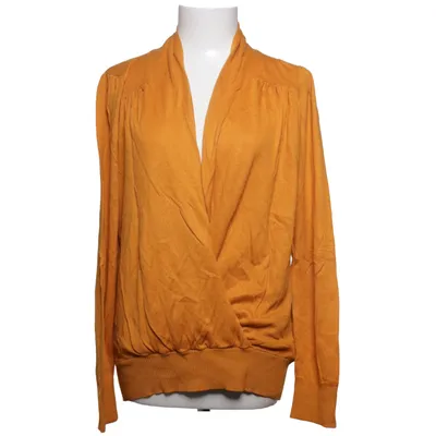 Cardigan (Gul) fra WE Angora, Bomuld, Polyester, Viscose