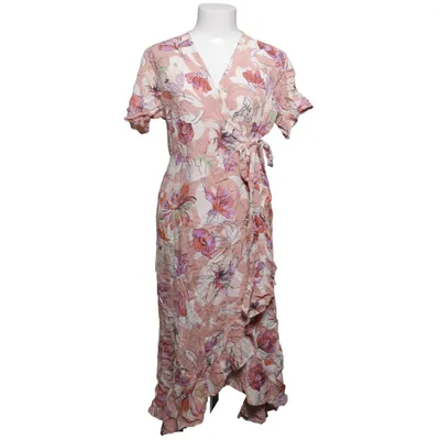 Wickelkleid (Pink, Mehrfarbig) von Pieces Viskose