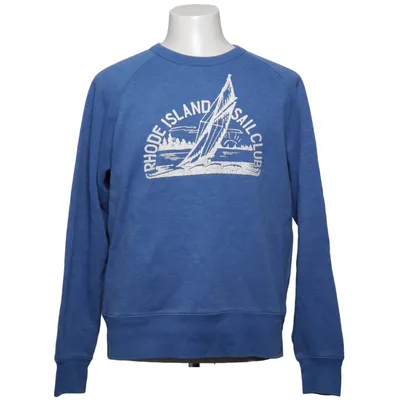 Sweatshirt (Blauw) van J.Crew Katoen, Polyester