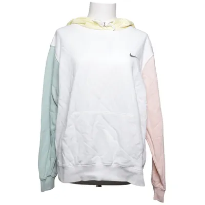 Huvtröja (Vit, Flerfärgad) från Nike Bomull, Polyester