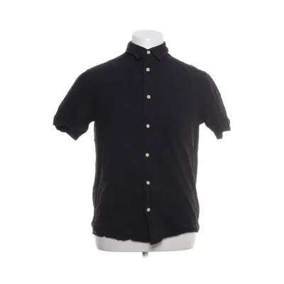 Kortärmad skjorta (Svart) från L.O.G.G by H&M Bomull, Linne