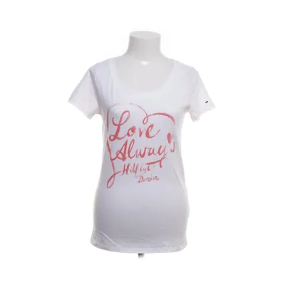 T-shirt (Wit) van Hilfiger Denim Katoen, Polyester