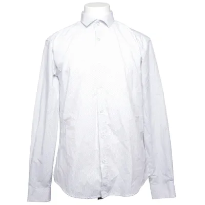 Shirt (Wit, Blauw) van Smog Katoen, Polyester