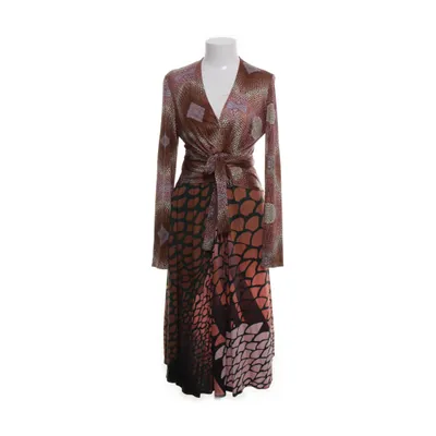 Dress (Brown, Multicolored) from Issa London Silk