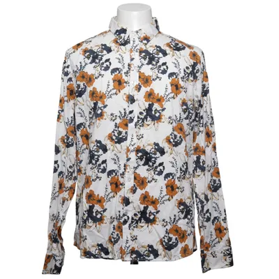 Shirt (White, Multicolored) from Tailored Originals Cotton