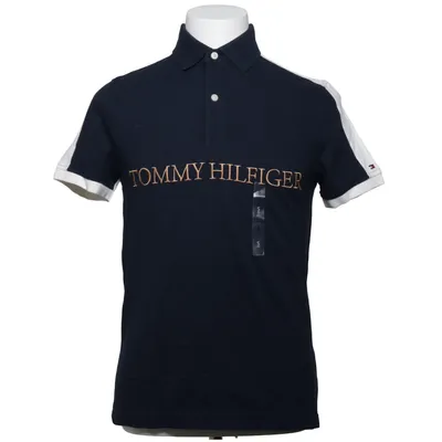 Poloshirt (Blauw, Wit) van Tommy Hilfiger Katoen