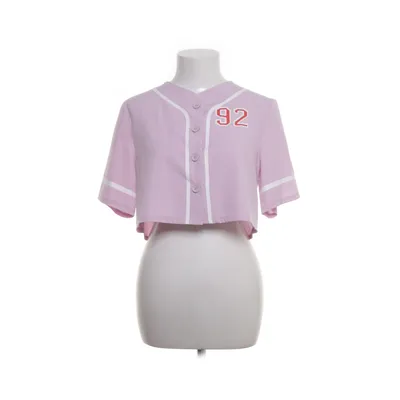 Crop top (Violet) de Shein Élasthane, Polyester