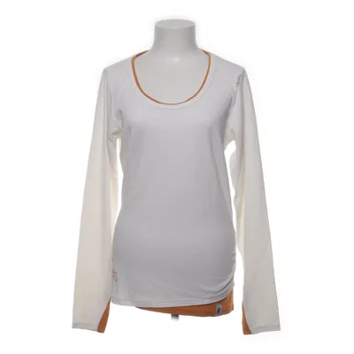 T-shirt à manches longues (Blanc, Orange) de Chillaz Modal, Polyester