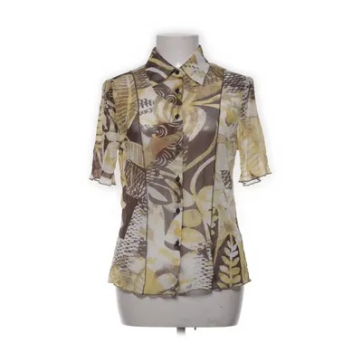 Korte mouwen shirt (Bruin, Geel, Wit, Meerkleurig) van Frank Walder Polyamide