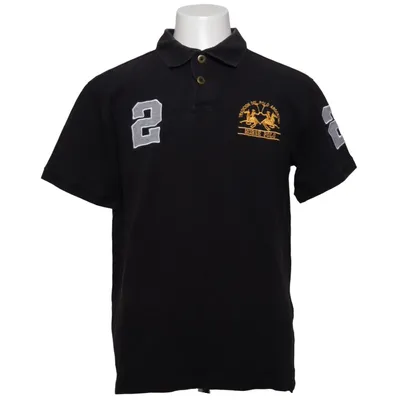 Polo shirt (Black) from Carl William Cotton