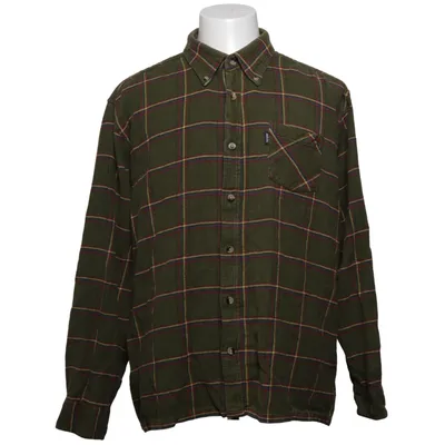 Chemise en flanelle (Vert, Multicolore) de Jaktia Coton