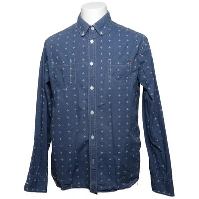Buttondown-skjorta (Blå, Vit) från Element Ekologisk bomull