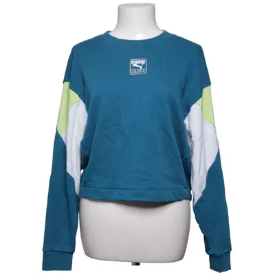 Sweatshirt (Blauw, Wit, Groen, Meerkleurig) van Puma Katoen, Elastaan, Polyester
