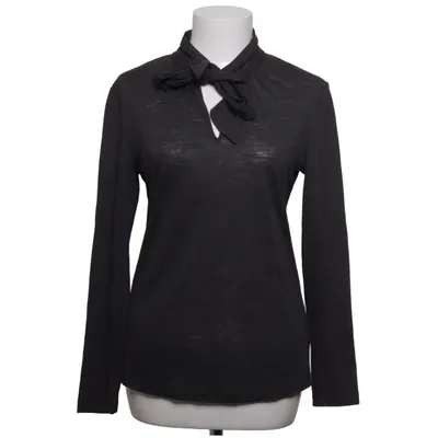 Blouse lavallière (Gris) de Caractère Laine