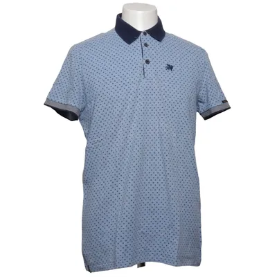 Poloshirt (Blau) von Vanguard Baumwolle, Elasthan
