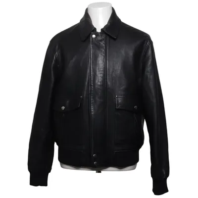 Veste en cuir (Noir) de The Kooples Cuir, Polyester