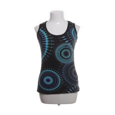Tank Top (Black, Multicolored) from Desigual Elastane, Viscose