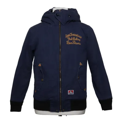 Work jacket (Blue, Black) from Ben Davis Acrylic, Cotton, Leather, Polyester, Wool