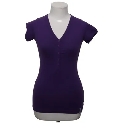 T-shirt manches longues (Violet) de Next Level Coton, Élasthane