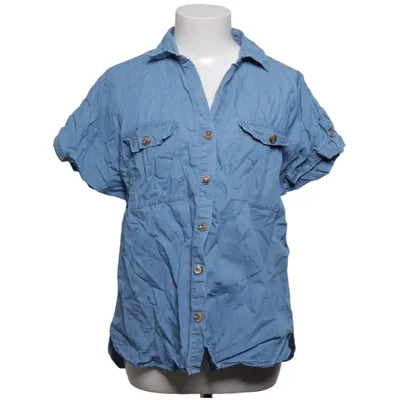 Short sleeve shirt (Blue) from Isolde Cotton