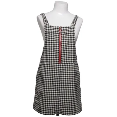 Hängselklänning (Svart, Vit) från Mango Casual Bomull, Elastan, Polyester, Viskos