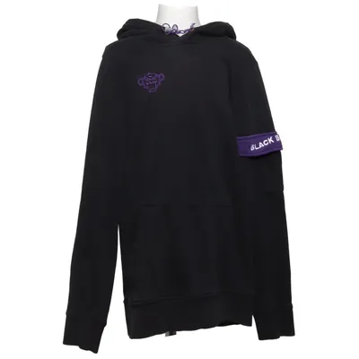 Sweat à capuche (Noir, Violet) de Black Bananas Coton
