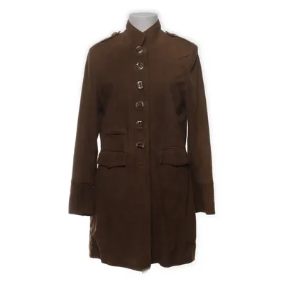 Veste longue en cuir (Marron) de Reitmayer Cuir, Polyester